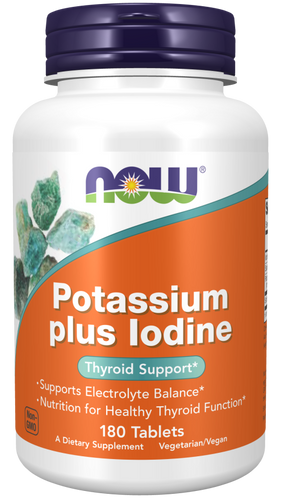 Potassium Plus Iodine (180 tabs) - Bulk Apothecary
