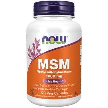 MSM 1000 mg - 120 Capsules - Bulk Apothecary