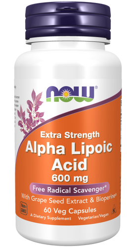 Alpha Lipoic Acid 600mg - 60 Veg Capsules - Bulk Apothecary