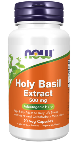 Holy Basil Extract 500 mg - 90 Vcaps - Bulk Apothecary