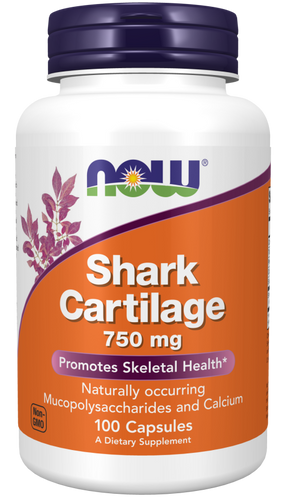 Shark Cartilage 750 mg - 100 Capsules - Bulk Apothecary