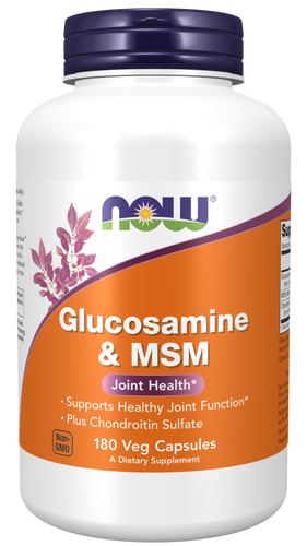 Glucosamine & MSM - 180 Capsules - Bulk Apothecary