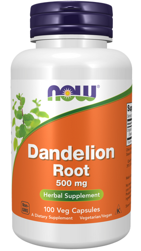 Dandelion Root 500 mg - 100 Capsules - Bulk Apothecary