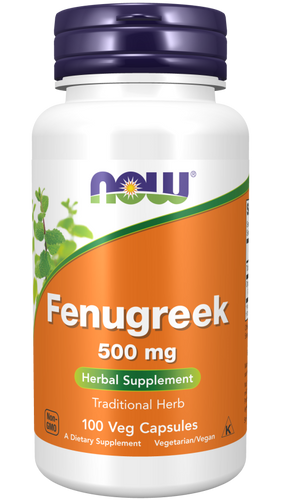 Fenugreek 500 mg - 100 Capsules