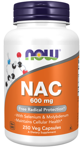NAC - Acetyl Cysteine 600 mg - 250 Vcaps - Bulk Apothecary