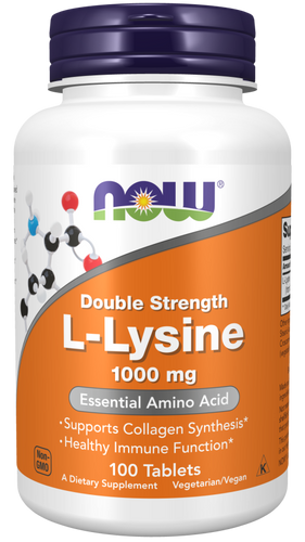L-Lysine, Double Strength 1000 mg Tablets - Bulk Apothecary