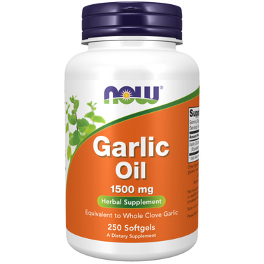 Garlic Oil 1500 mg 250 Softgels - Bulk Apothecary
