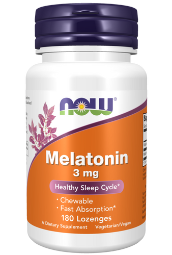 Melatonin 3 mg - 180 Lozenges - Bulk Apothecary