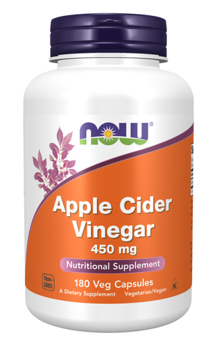 Apple Cider Vinegar 450 mg - 180 Vcaps - Bulk Apothecary