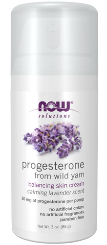 Progesterone Cream With Lavender - 3 oz - Bulk Apothecary