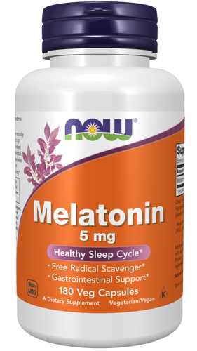 Melatonin 5 mg - 180 Vcaps - Bulk Apothecary