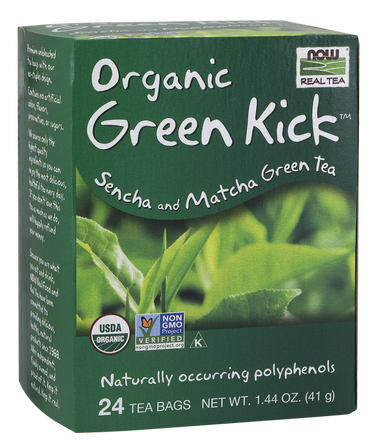 Green Kick Tea Bags - 24 Bags - Bulk Apothecary