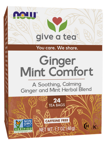 Ginger Mint Comfort Tea Bags - 24 Bags Ginger Mint Comfort Tea Bags - 24 Bags
