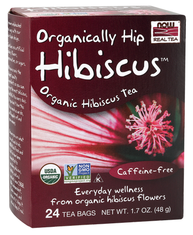 Organic Hip Hibiscus Tea Bags - 24 Bags - Bulk Apothecary