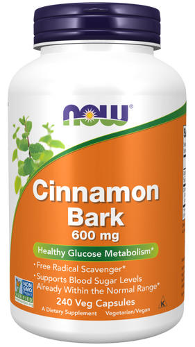 Cinnamon Bark 600 mg - 240 Capsules