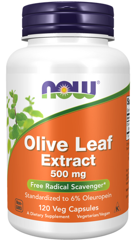Olive Leaf Extract 500 mg - 120 Vcaps - Bulk Apothecary