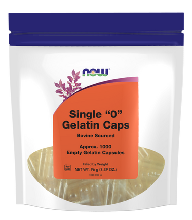 Gel Capsules '0' - 1000 Capsules - Bulk Apothecary