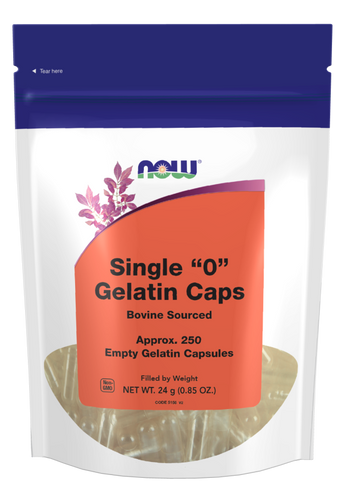 Gel Capsules '0' - 250 Capsules - Bulk Apothecary