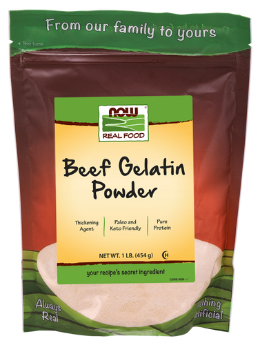 Beef Gelatin Natural Powder - 1 Lb - Bulk Apothecary