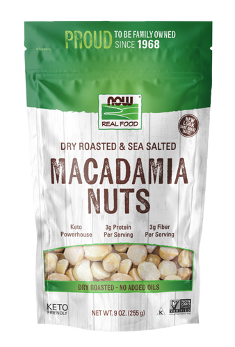 Macadamia Nuts Roasted and Salted - 9 oz - Bulk Apothecary