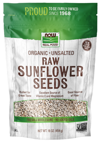 Raw Organic Sunflower Seeds - 16 oz - Bulk Apothecary