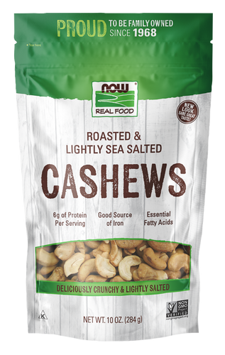 Cashews Roasted & Salted - 10 oz - Bulk Apothecary