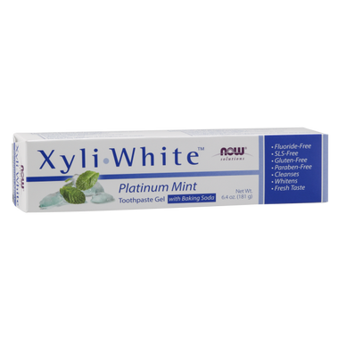 Xyliwhite Platinum Mint w-Baking Soda Toothpaste - 6.4 oz - Bulk Apothecary