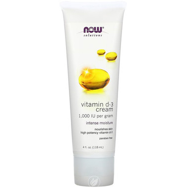 Vitamin D-3 Full Body Cream - 4 oz - Bulk Apothecary