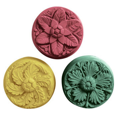 Rosettes Soap Mold Rosettes Soap Mold