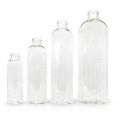 16 Oz Green Plastic Bottles Set of 2 Cosmo Round Empty Bottles 1