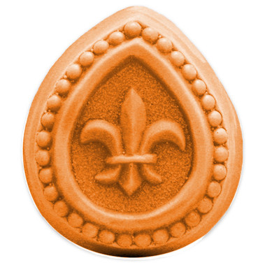 Guest Fleur de Lis Teardrop Soap Mold Guest Fleur de Lis Teardrop Soap Mold
