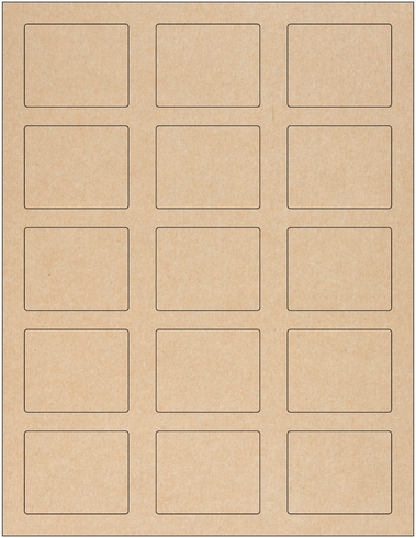2.125" x 1.6875" Brown Kraft Lip Balm Labels with No Seal for Tubes 2.125" x 1.6875" Brown Kraft Lip Balm Labels with No Seal for Tubes