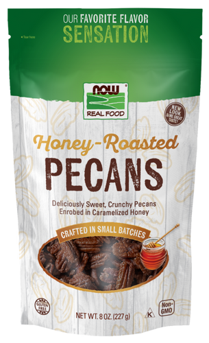 NOW Foods Honey-Roasted Pecans - Bulk Apothecary
