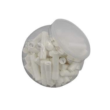 100ct. (white stick filled and unlabeled) Lip Balm in a Fish Bowl Display - Bulk Apothecary