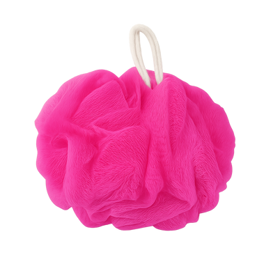 Hot Pink Bath Sponge - Bulk Apothecary