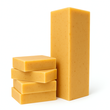Orange Aloe Scrub Cold Process Soap