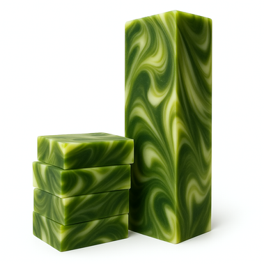 White Tea Mint Cold Process Soap