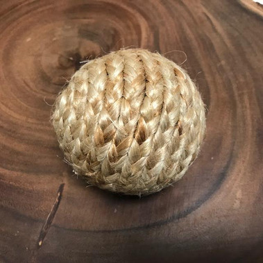 8cm Kash Rope Ball Natural 8cm Kash Rope Ball Natural