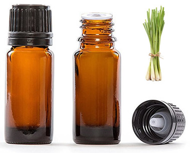  Lemongrass Essential Oil - 16 fl oz (473 ml) Amber Glass Bottle  - 100% Pure Essential Oil - GreenHealth : Health & Household