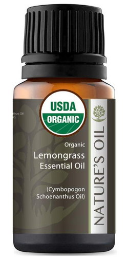 Lemongrass Essential Oil Pure Certified Organic Therapeutic Grade 10ml - Bulk Apothecary