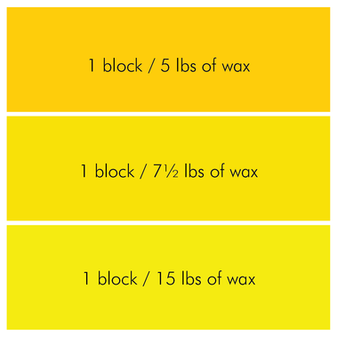 Yellow Color Blocks - Bulk Apothecary
