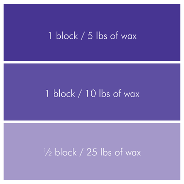Purple Medium Shade Candle Color Blocks - Bulk Apothecary