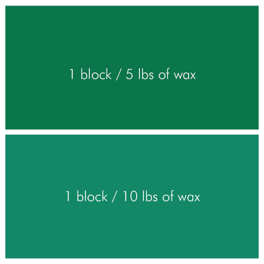 Forest Green Color Blocks - Bulk Apothecary