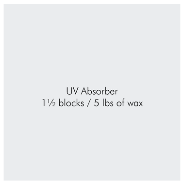 UV Absorber Candle Color Blocks - Bulk Apothecary