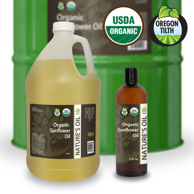 Certified Organic Sunflower Oil Certified Organic Sunflower Oil