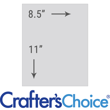 Embed Paper for Soap (Water Soluble Paper) Sheet Size: 8.5" x 11". - Bulk Apothecary