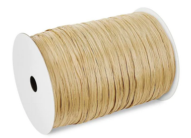 Raffia Ribbon ¼" x 100 yds - Bulk Apothecary
