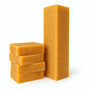Turmeric, Orange & Honey Cold Process Soap Turmeric, Orange & Honey Cold Process Soap