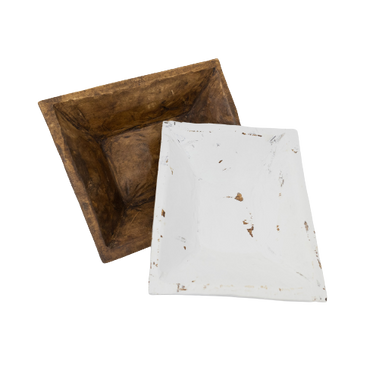 Rectangular Wooden Dough Bowl - Bulk Apothecary