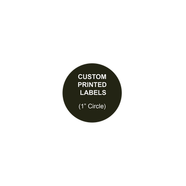 1" Circle Custom Labels - Bulk Apothecary